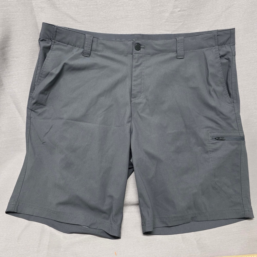 ZeroXposur Mens Gray Performance Utility Golf Shorts Stretch Size 44 Quick‎ Dry